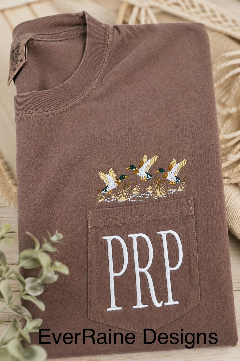 Mallard Embroidered Pocket T-Shirt