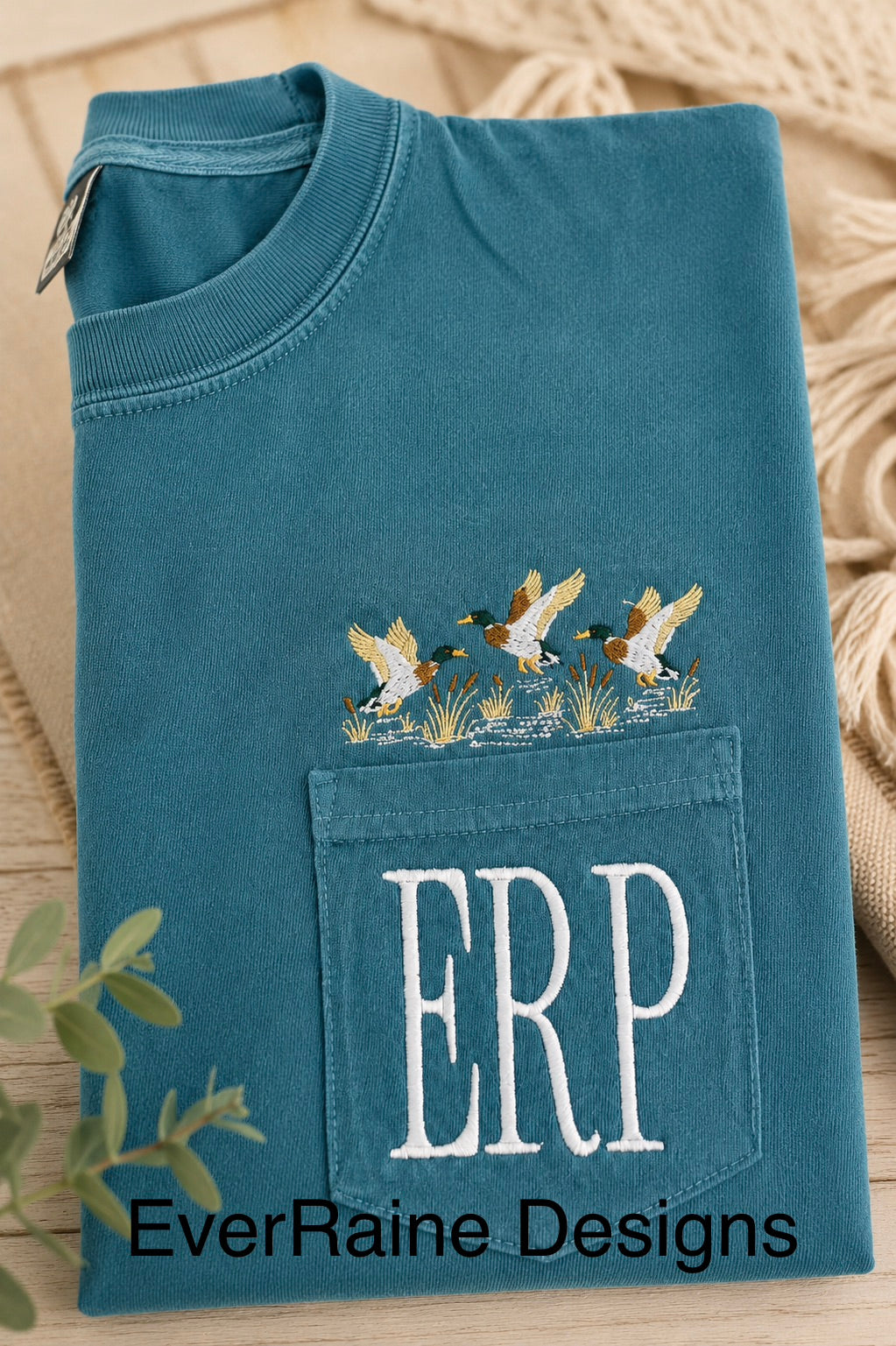 Mallard Embroidered Pocket T-Shirt