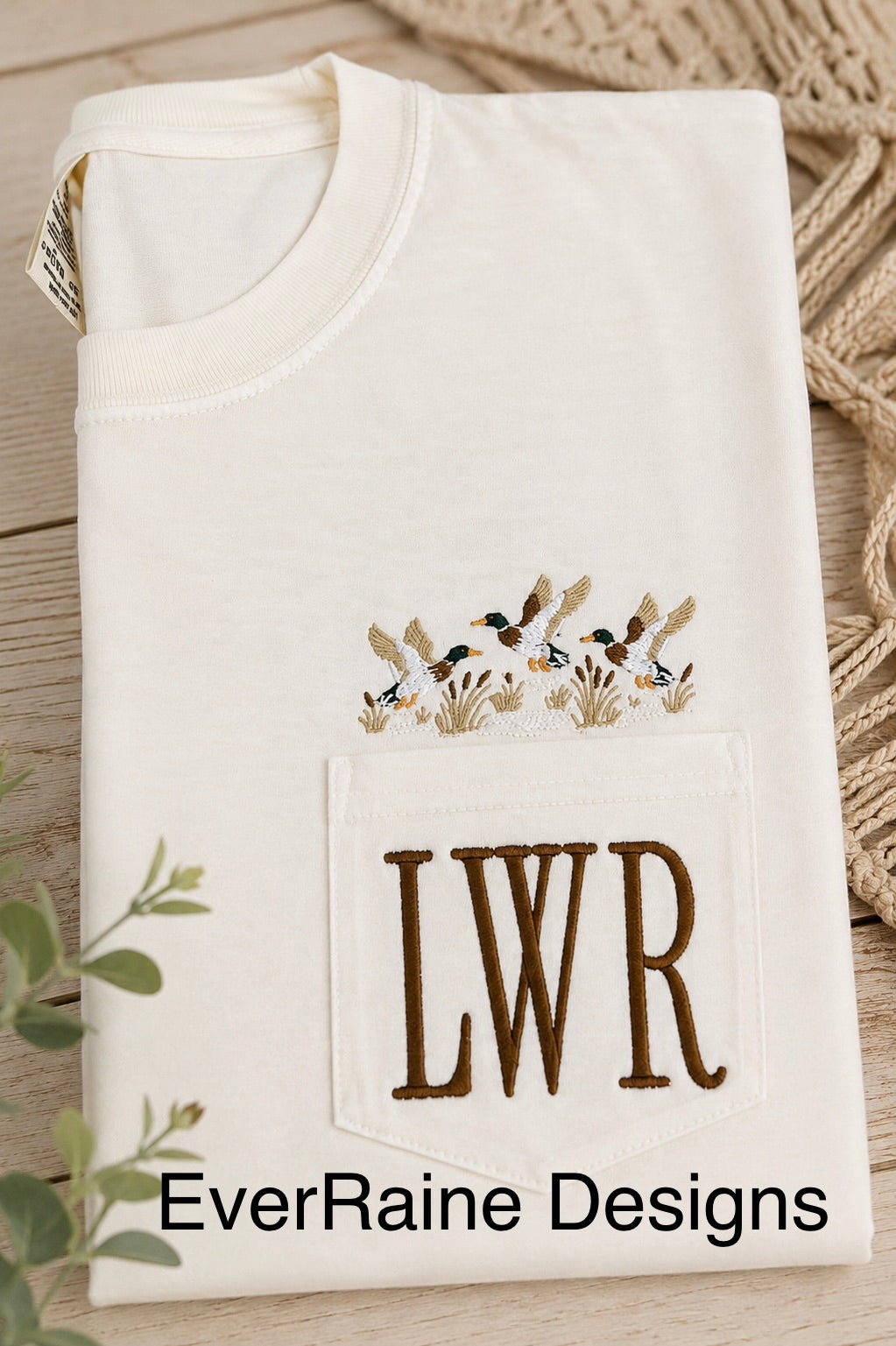 Mallard Embroidered Pocket T-Shirt