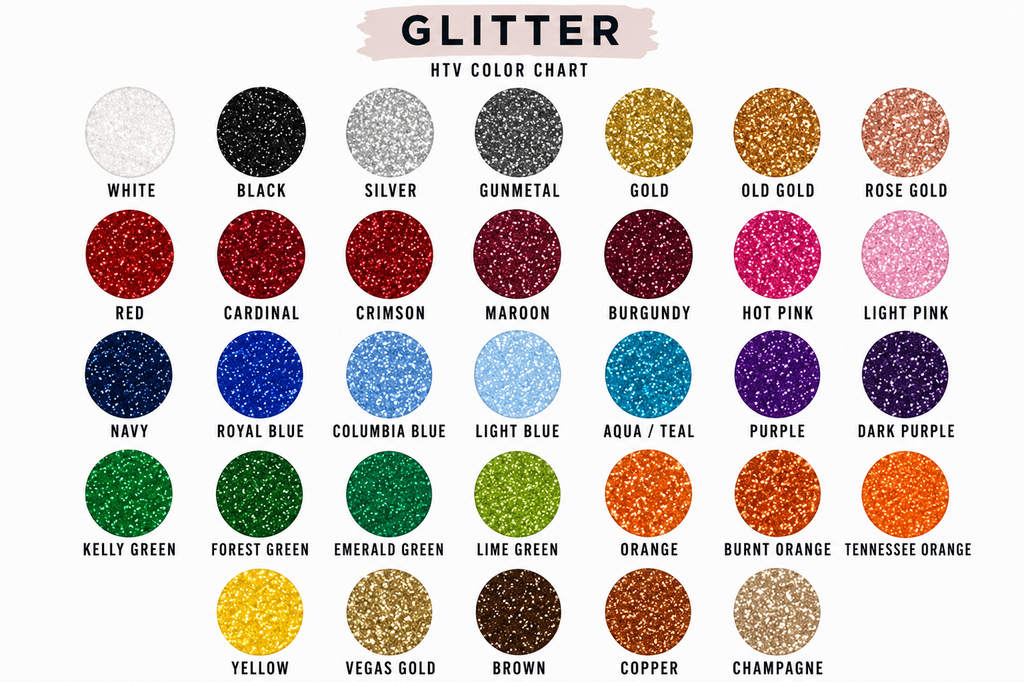 GO Team Glitter Applique Crewneck