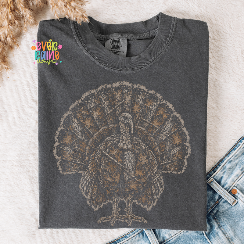 Camo Turkey Vintage Wash