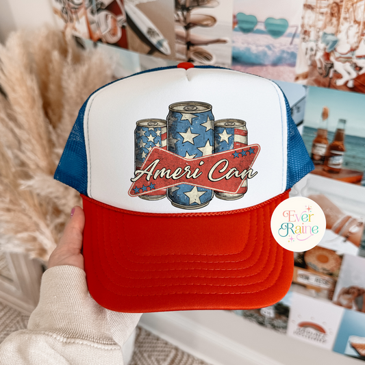 AMERI-CAN TRUCKER HAT