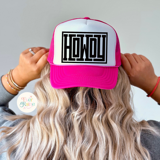 HOWDY TRUCKER HAT